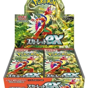 Pokemon TCG Japanese Scarlet EX SV1S Booster Box | 30 booster packs