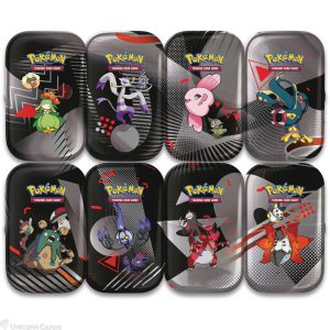 Pokemon TCG: Scarlet & Violet 10.5 - Black Bolt & White Flare Mini Tin 1 art work at Random