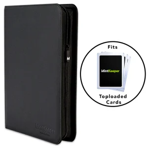 MintKeeper - 252 Toploader Binder - 9 Pocket