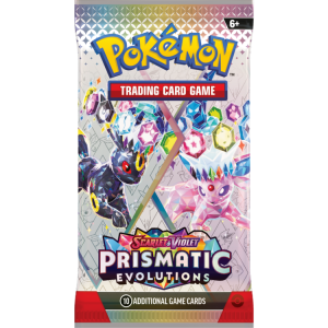 Pokemon Scarlet & Violet Prismatic Evolutions: Booster Pack (10 Cards)