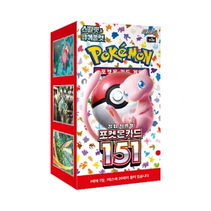 Pokemon: Scarlet & Violet 151 sv2a - Korean Booster Box