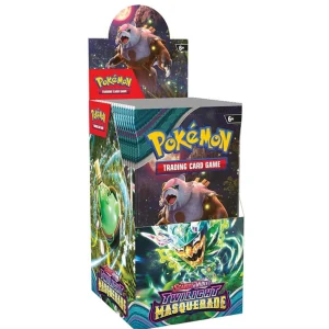 Pokémon Twilight Masquerade Half Booster Display Box (18 Packs)