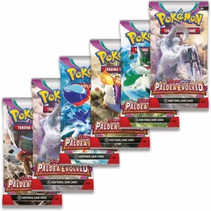 Pokemon Scarlet & Violet Paldea Evolved: Booster Pack (10 Cards)