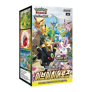 Pokemon: Sword & Shield Eevee Heroes s6a - Korean Booster Box