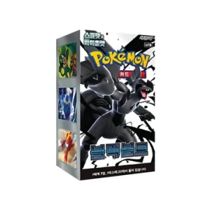 Pokemon Black Bolt Korean Booster Box