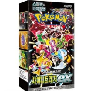 Korean Pokemon Cards. Shiny Treasures EX booster box