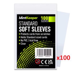 MintKeeper - Standard Soft Card Sleeves (100) - (Box/100 units)