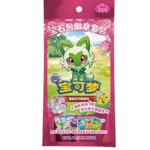 Pokémon Chinese Gem Pack Badge Set (3x Booster Packs)