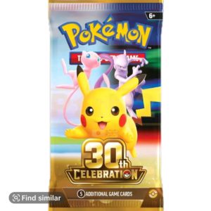 ENG Pokémon 30th Celebration Anniversary Booster Pack